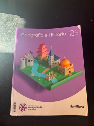 Libro geografia e historia 2 de la eso