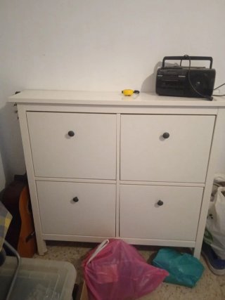 Mueble Zapatero Blanco 100cm