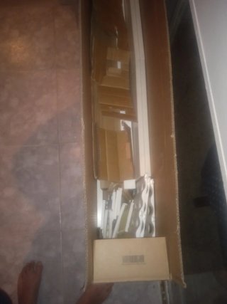Mueble Zapatero Blanco 100cm, por 1'10 por 0'20 as