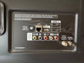 Televisor LG 43 pulgadas. Negro