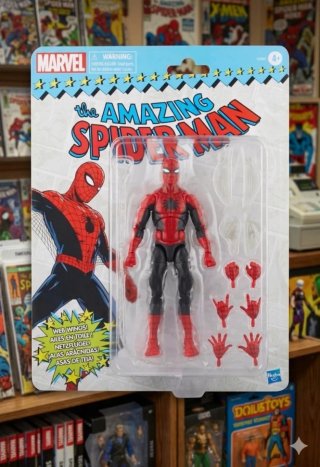 Marvel Legends The Amazing Spiderman Retro