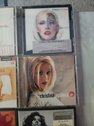 Lote Christina Aguilera 7 CDs y 3 DVDs