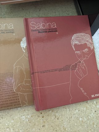 7 libros con CD Joaquin Sabina