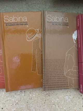 7 libros con CD Joaquin Sabina