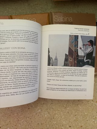 7 libros con CD Joaquin Sabina