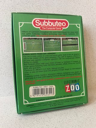 Subbuteo / Amstrad