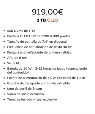 Steam Deck OLED 1TB