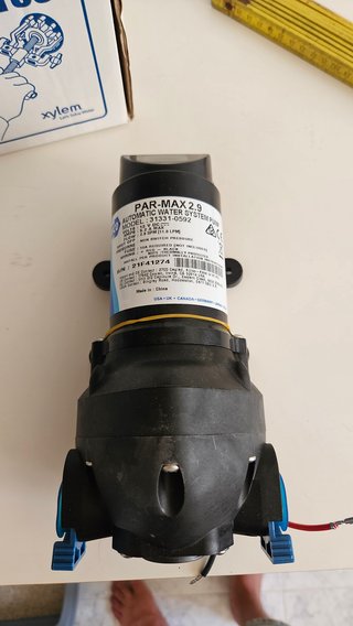 Bomba de agua automática Jabsco 12v