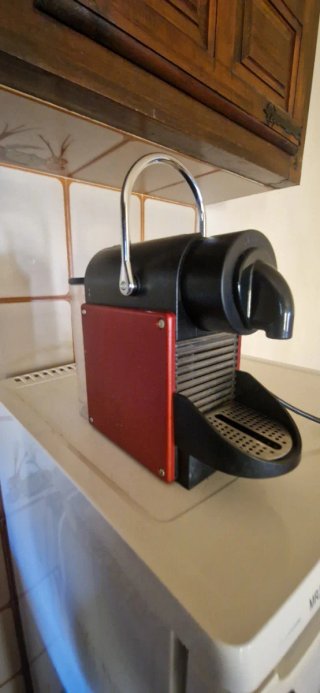 Cafetera Nespresso Koenig Pixie Roja