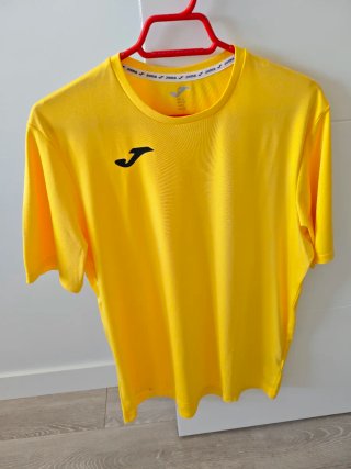 3 Camisetas Joma Azul, roja y amarilla