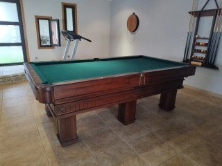 Mesa de billar profesional + soporte pared