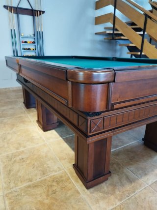 Mesa de billar profesional + soporte pared