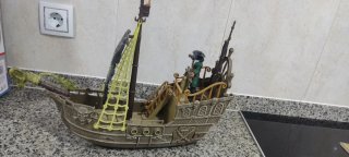 Barco Pirata Juguete con Figuras