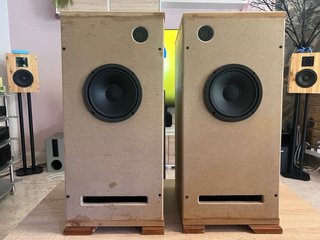 Altavoces HIFI Artesanales Beige/Marrón