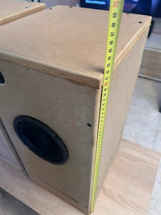 Altavoces HIFI Artesanales Beige/Marrón