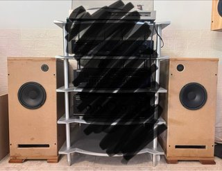 Altavoces HIFI Artesanales Beige/Marrón