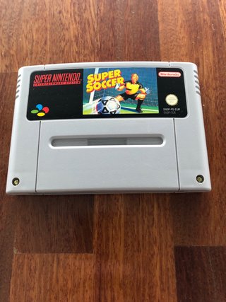 Super Soccer SNES PAL EUR Cartucho