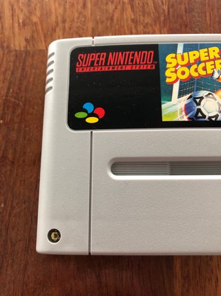 Super Soccer SNES PAL EUR Cartucho