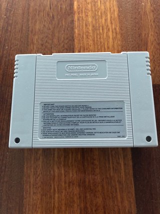 Super Soccer SNES PAL EUR Cartucho