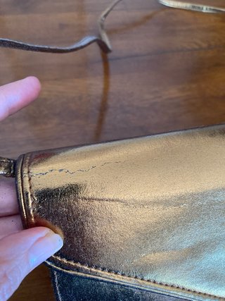 Pochette vintage color Bronzo Donna