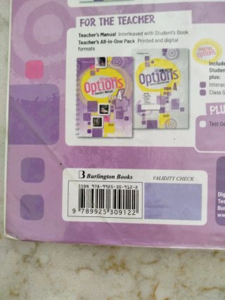 Libro Inglés Burlington options 4ESO