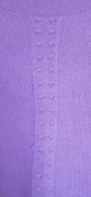 Jersey punto lila mujer