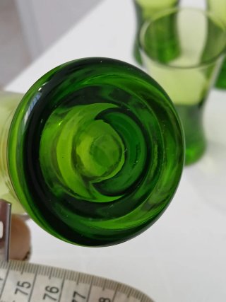Bicchieri Murano Vintage Liquore Verdi