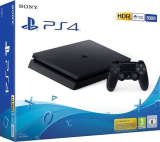 Caja PlayStation 4 (PS4) 500GB Jet Black