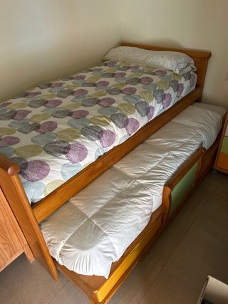 Cama nido madera 190x90