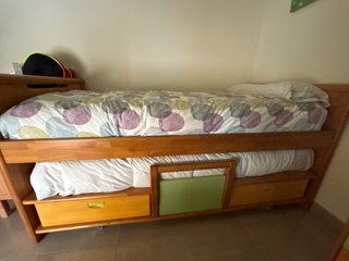 Cama nido madera 190x90