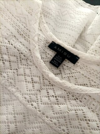 Vestido blanco Amisu