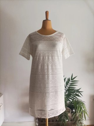 Vestido blanco Amisu