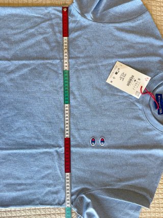 Camiseta Zara x Champion Azul