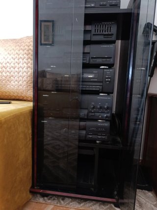 Equipo de sonido vintage GoldStar Hi-Fi modular