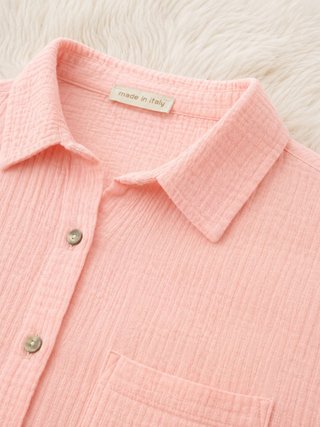 Camicia Ravello Rosa Taglia Unica