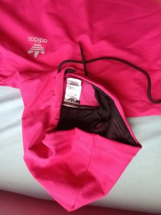 Chándal Adidas Negro y Rosa