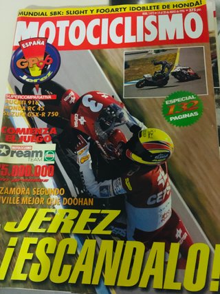 5 Revistas Motociclismo Años 96/97