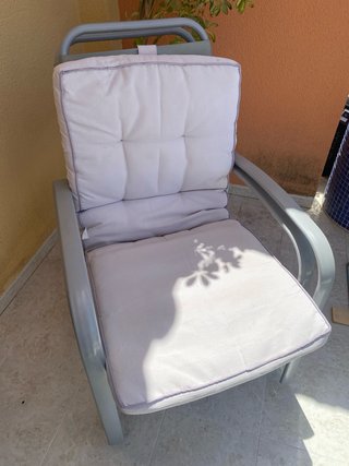 4 Sillones de Terraza Apilables.