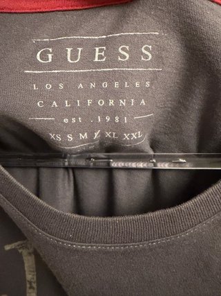 Camiseta Guess Gris Talla L