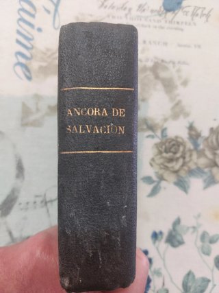 Libro religioso de 1885, antiguedad