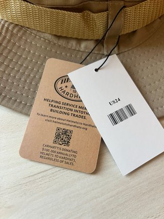 Gorro Carhartt Beige/Marrón
