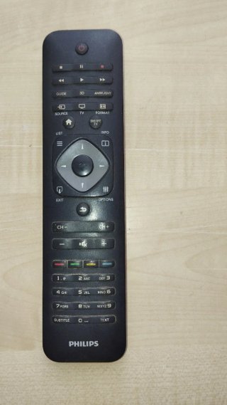 Mando a distancia Philips negro