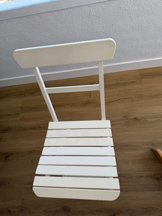 Sillas de Jardín Plegables Blancas Mälarö IKEA