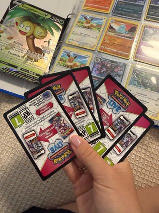 Álbum de cartas Pokémon