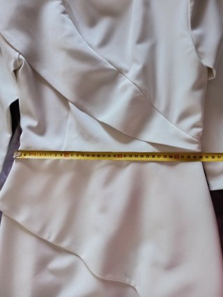 Vestido blanco elegante talla M