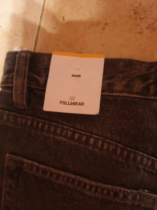 Mom shorts vaqueros NUEVOS mujer Pull&Bear grises