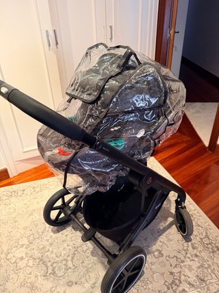 Carrito de paseo gris