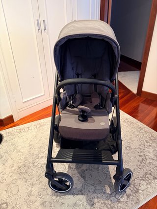 Carrito de paseo gris