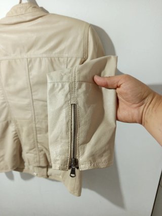 Chaqueta Piel Zara Talla S