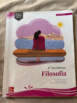 Filosofía 1.º Bachillerato